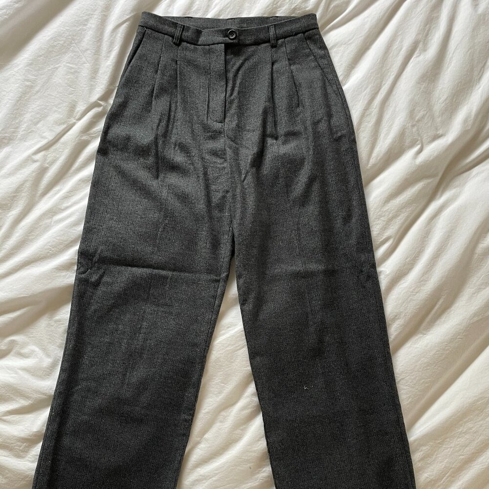Rouje Jeje Trouser - 38 - grey wool